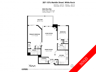 White Rock Apartment/Condo for sale: 2 bedroom 1,057 sq.ft. (Listed 2026-04-14)